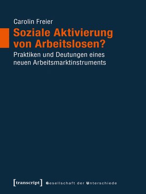 cover image of Soziale Aktivierung von Arbeitslosen?